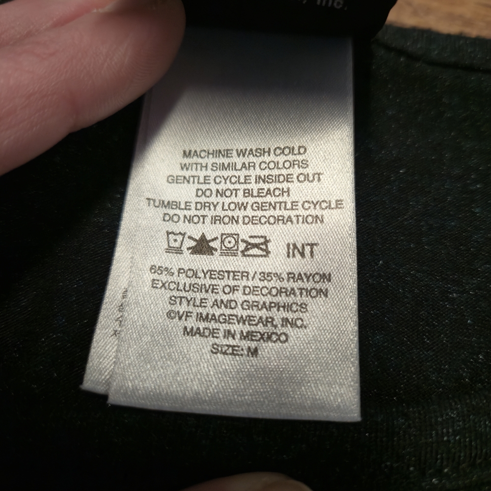 Harley-Davidson Charcoal 3/4 Sleeve Tee Medium 2015 - Picture 7 of 7